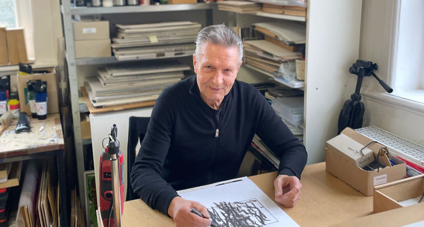 Das Staunen über die Provinz ist geblieben: Mit „Rauhe Nächte“ führt der Künstler Jochen Weise eine spannende Werkserie zum Leben auf dem Land