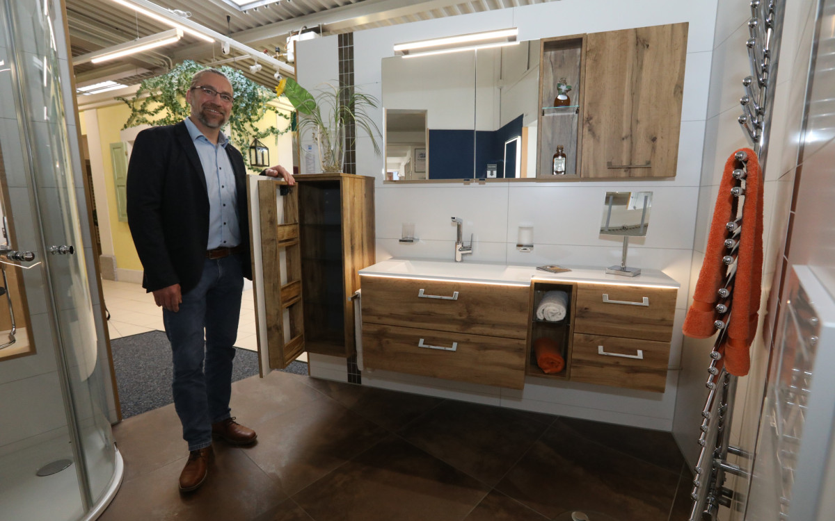 Das Traumbad gibt‘s bei Reich Bad Exklusiv: André Weinkauf zeigt moderne Wohlfühloasen in seiner Ausstellung in Vorsfelde