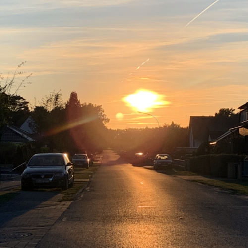 Der Himmel über Gifhorn - Seid Ihr auch so begeisterte Naturschauspiel-Schnappschuss-Jäger wie unsere KURT-Praktikantin Nina?