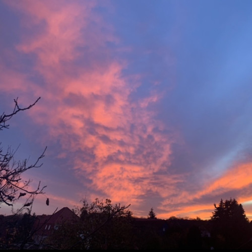 Der Himmel über Gifhorn - Seid Ihr auch so begeisterte Naturschauspiel-Schnappschuss-Jäger wie unsere KURT-Praktikantin Nina?