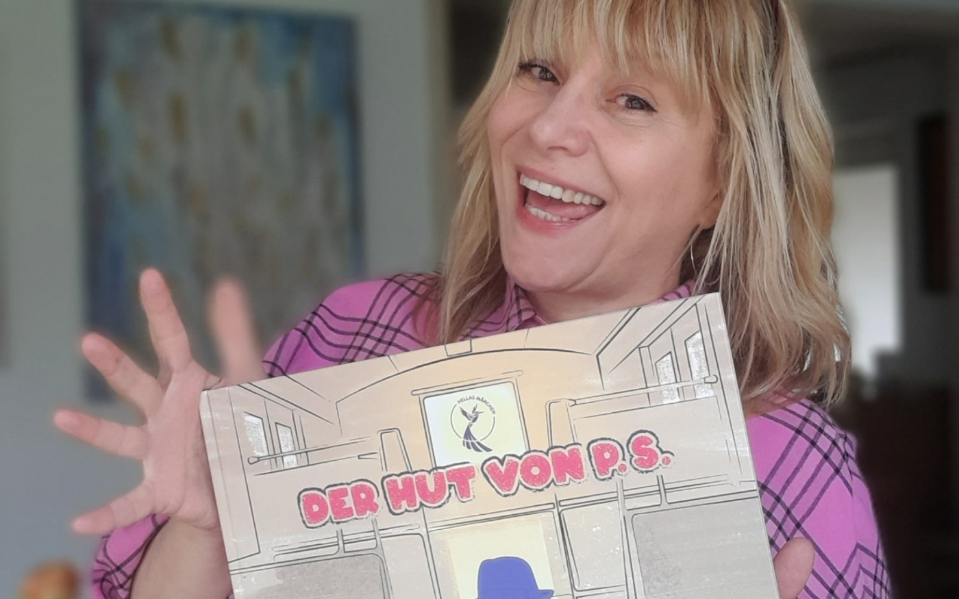 Der Hut von P.S. - Gifhorner Musikerin Elena Delliponti erzählt ihr neues Kinderbuch in Wort, Klang und Bild
