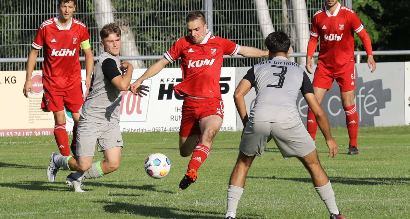 Derby-Time in der Fußball-Landesliga: SSV Kästorf empfängt MTV Gifhorn