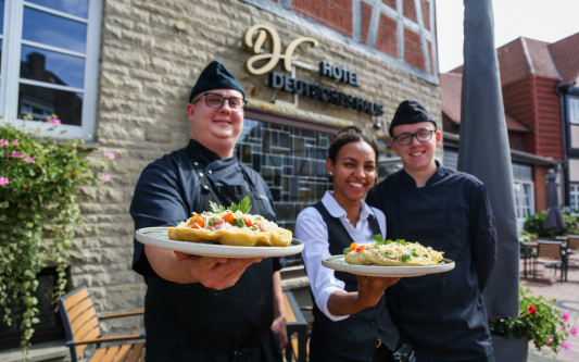 Deutsches Haus - Der Familienbetrieb serviert bürgerliche Küche in Gifhorns Traditions-Gasthaus