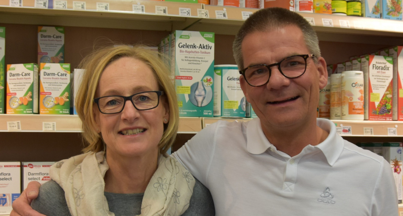 Die Aller-Apotheke und das Reformhaus Stoye verkaufen vor Ort und per Botendienst