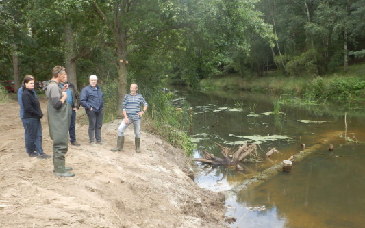 Die Aller fließt jetzt schneller - Neues Naturschutz-Projekt in Neubokel