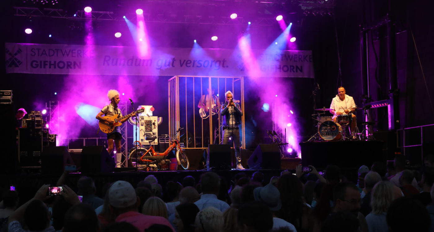 Die Big Maggas sind Big in Gifhorn – und heute Abend endlich wieder zurück beim Gifhorner Altstadtfest
