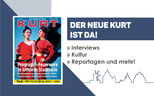 Die Blumen duften, die Luft ist klar - und der neue KURT ist da!