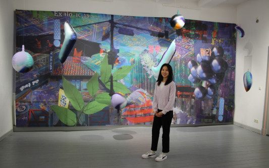 Die Entdeckung verschiedener Realitäten: Eunjeong Kim zeigt analoge und digitale Kunst nach einem Jahr Stipendium im Künstlerhaus Meinersen