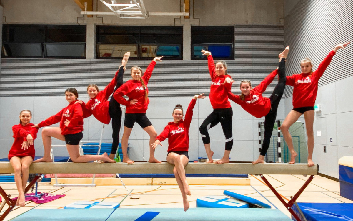 Die Gemeinschaft ist ihre größte Stärke: Die SSV-Gerätturnerinnen unterstützen sich gegenseitig – und feiern Erfolge