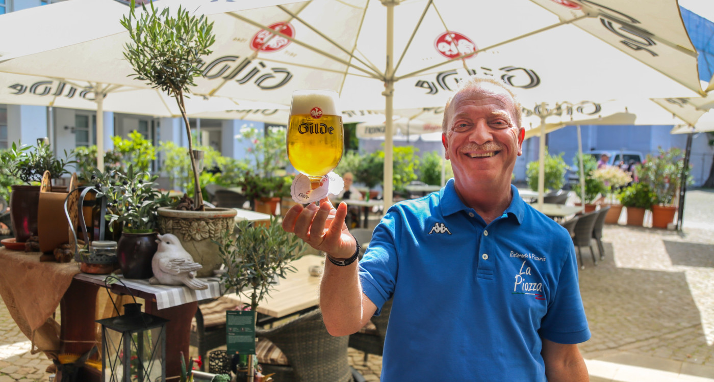 Die grüne Oase auf dem Gifhorner Marktplatz: Luciano Papavero und La Piazza überzeugen mit ihrer italienischen Küche