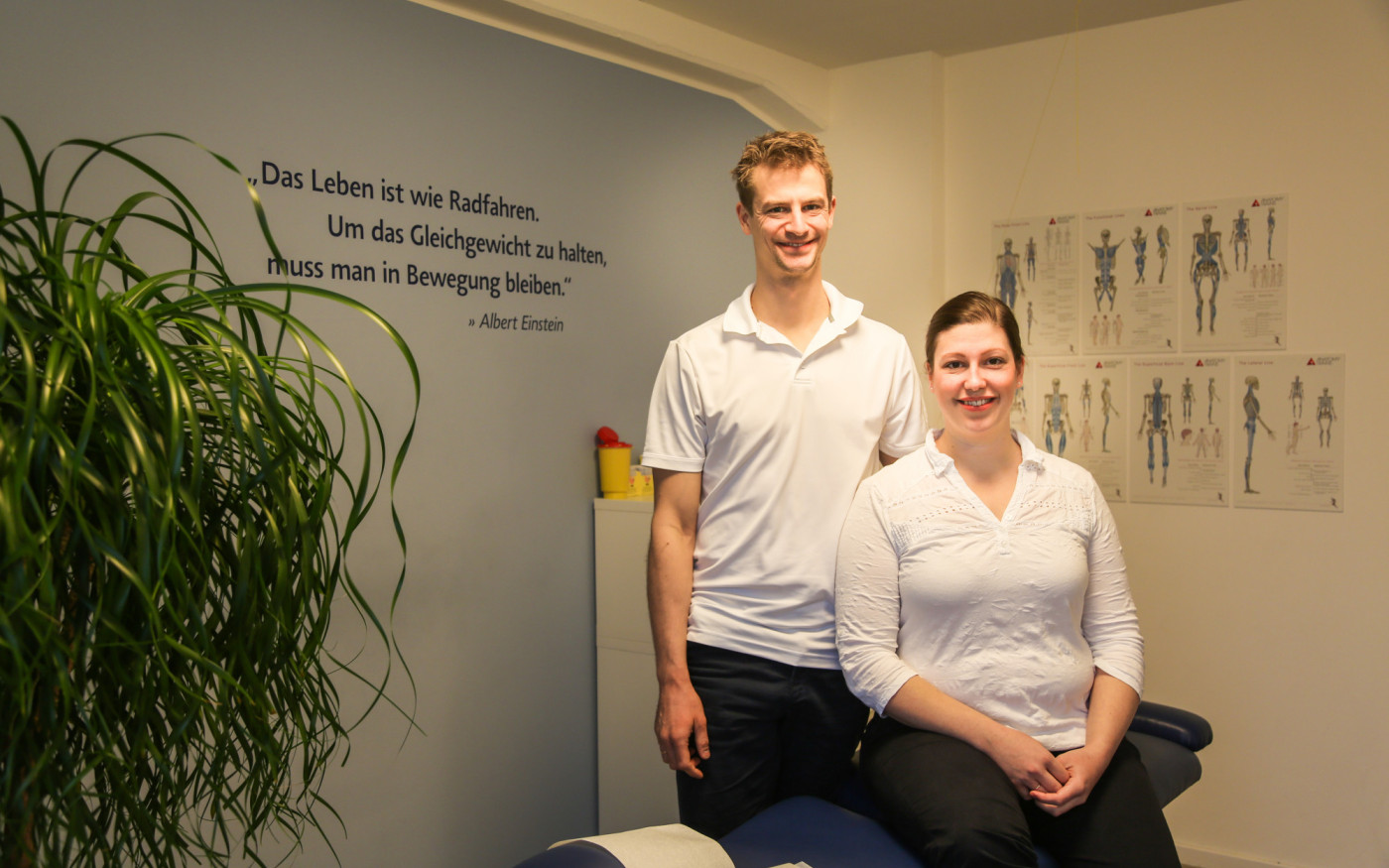Die Zahnräder des Körpers: So läuft‘s wie geschmiert - Johanna und Lasse Tietje führen die Praxis für funktionelle Chiropraktik in Gifhorn