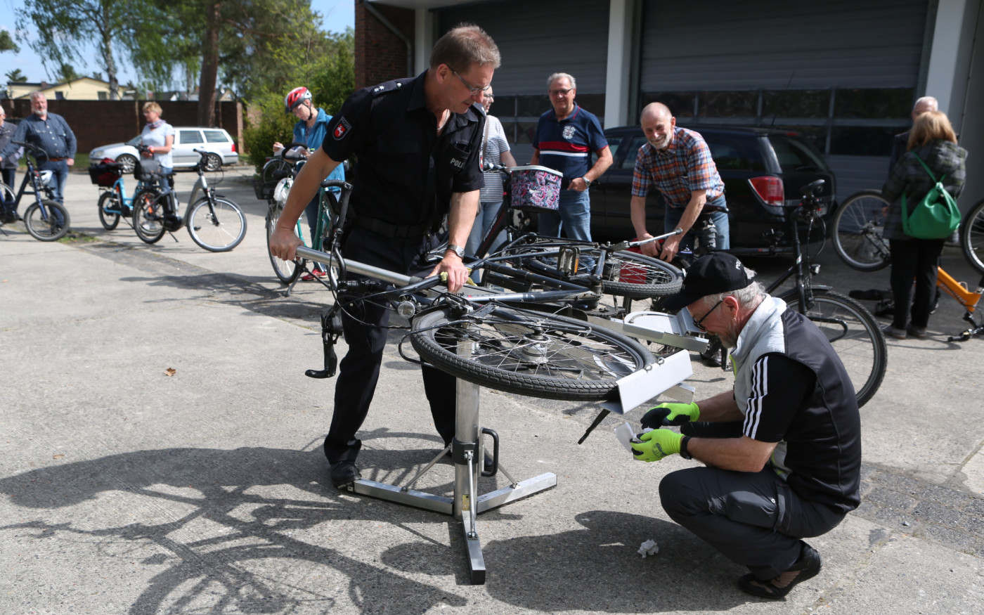 Diebstahlschutz für Fahrräder - Polizei Gifhorn startet zweite Registrieraktion