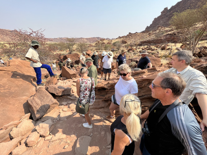 Diese Gifhorner träumen immer noch von Namibia - Elefanten, Reifenpannen und königliche Hotels im Süden Afrikas
