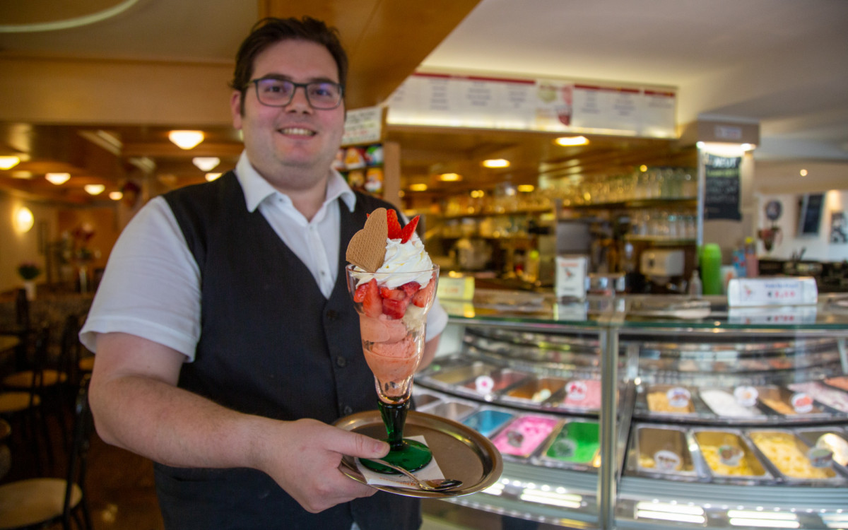 Dolomiti - Die Eisdiele ist mit Opas Rezept seit 1959 erfolgreich in der Gifhorner Fußgängerzone
