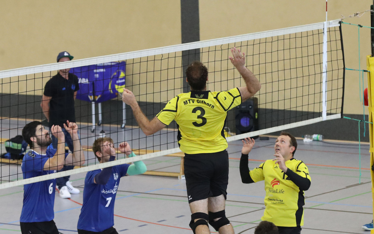Doppelheimspieltag am Wochenende für die Volleyballer des MTV Gifhorn