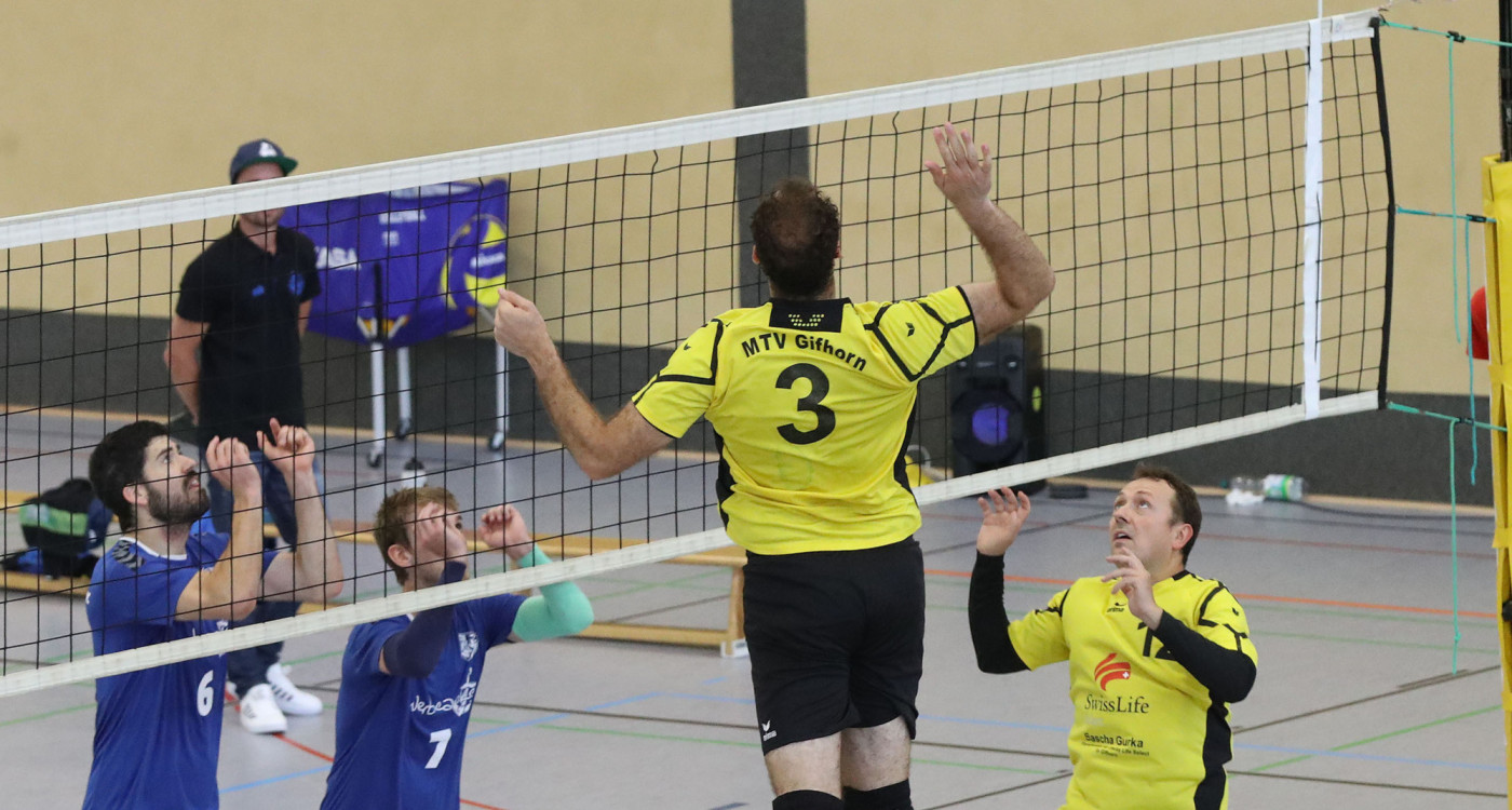 Doppelheimspieltag am Wochenende für die Volleyballer des MTV Gifhorn
