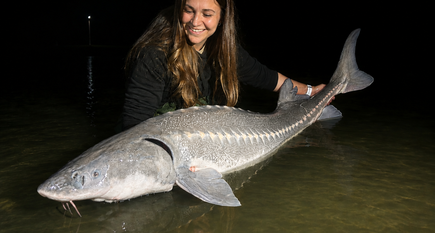 Drei Fragen an Fishing-Queen Laura Pfeufer (36) aus Gifhorn: Beim Angeln reizt mich das Abenteuergefühl