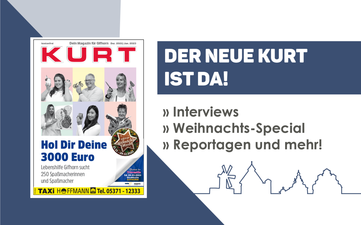 Ein echtes Muss zum Jahresabschluss - Der neue KURT ist da!