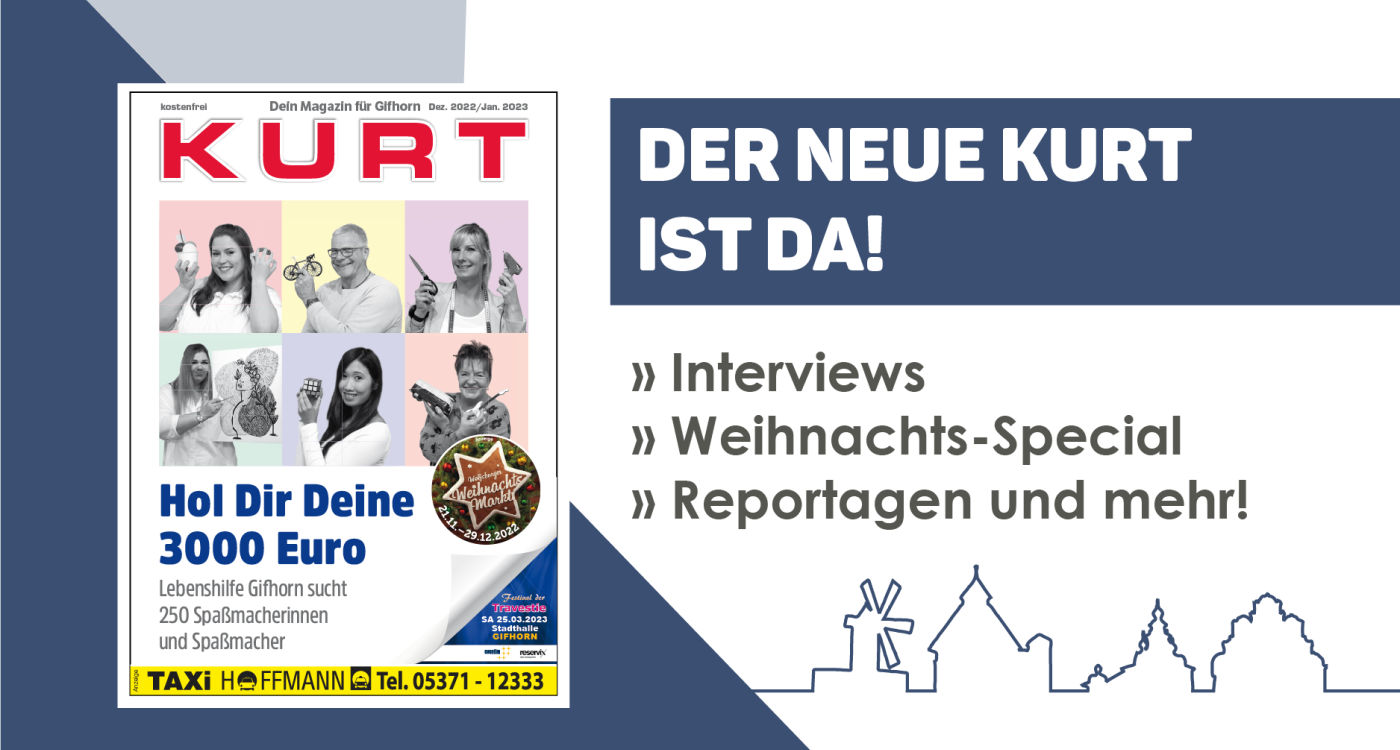 Ein echtes Muss zum Jahresabschluss - Der neue KURT ist da!