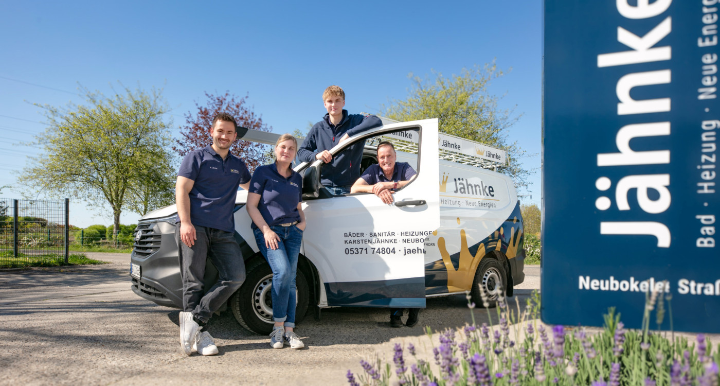 Ein Familienbetrieb aus Gamsen mit Herz und Seele: Jähnke deckt die gesamte Palette der Gebäudetechnik aus einer Hand ab