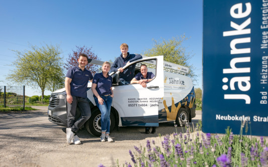 Ein Familienbetrieb aus Gamsen mit Herz und Seele: Jähnke deckt die gesamte Palette der Gebäudetechnik aus einer Hand ab