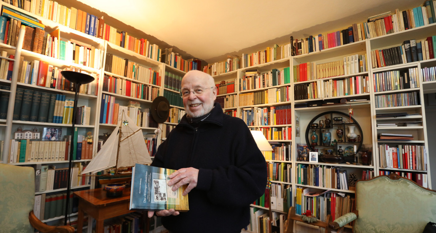 Ein großer Wittinger Geschichtensammler: Heimatforscher Kurt-Ulrich Blomberg erhält den Gifhorner Hut
