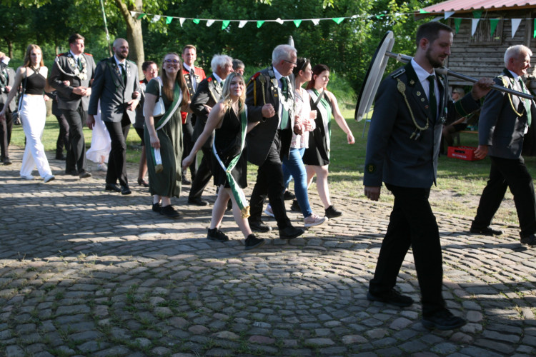 Ein König schreibt in Wahrenholz Geschichte: Gerd Wegmeyer, erste Majestät aus Westerholz, initiierte einst die Regeländerung
