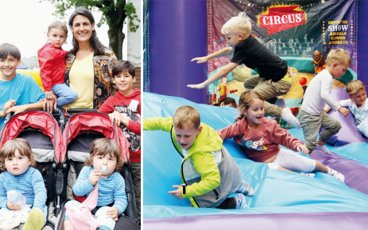 Eine Bucht des Spaßes für die jüngsten Besucher: Nächste Woche Samstag und Sonntag findet wieder das Junior-Altstadtfest statt