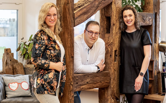 Eine ganz andere Sicht auf die Dinge: Das Fachgeschäft Mein Optiker in Groß Oesingen wirbt für die Kontaktlinse Dreamlens