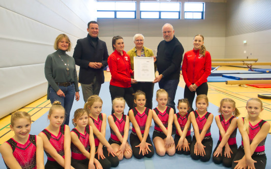 Einfaches Turnen? Kästorf kann mehr: Der Niedersächsische Turner-Bund zeichnet den SSV Kästorf als Turnschule aus