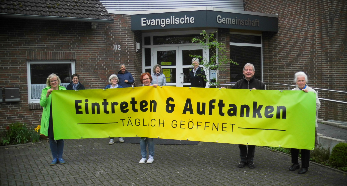 Eintreten und Auftanken - Gifhorns Evangelische Gemeinschaft öffnet ihre Gemeinderäume für Besucher