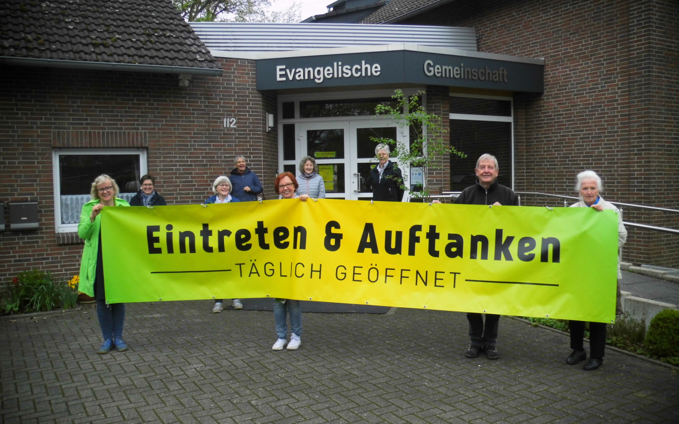 Eintreten und Auftanken - Gifhorns Evangelische Gemeinschaft öffnet ihre Gemeinderäume für Besucher