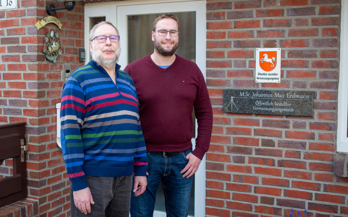 Erdmann Vermessungen ist weiterhin für alle Kundinnen und Kunden erreichbar