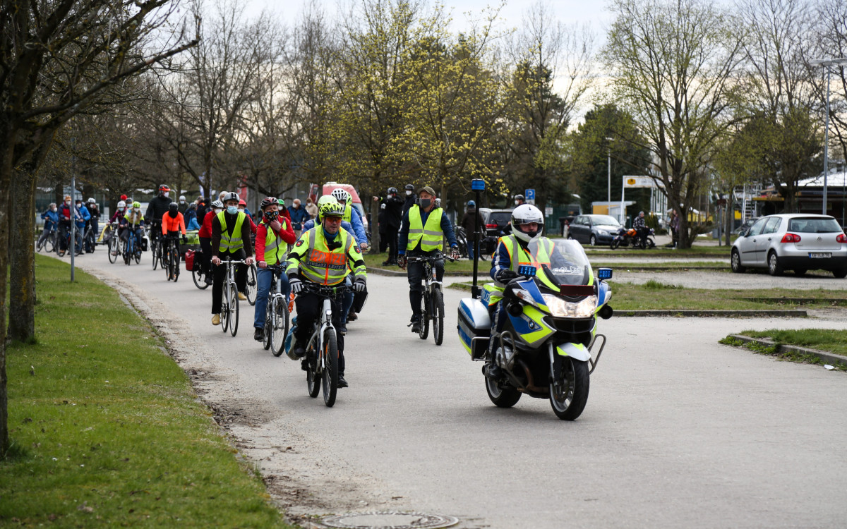 Fahrraddemo: Mehr als 50 Gifhorner radeln für Klimaschutz und bessere Radwege
