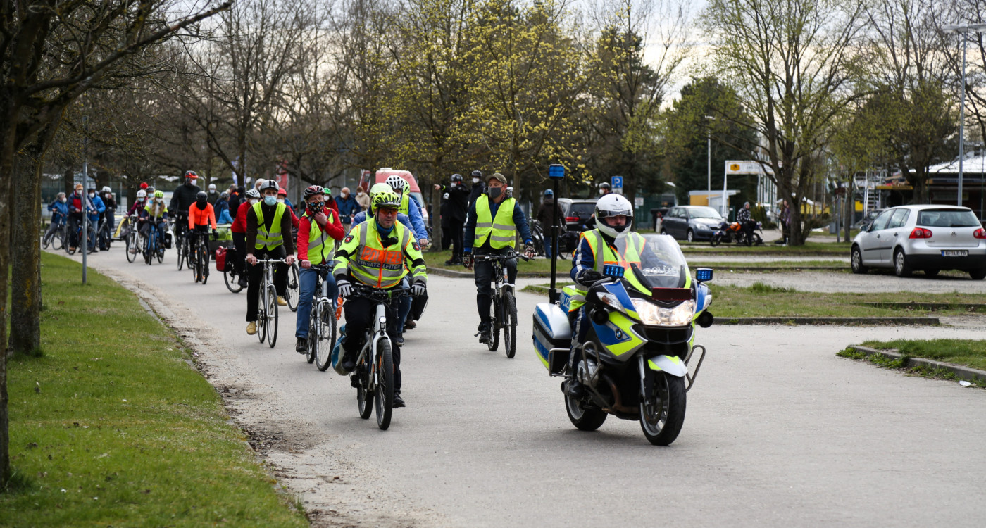 Fahrraddemo: Mehr als 50 Gifhorner radeln für Klimaschutz und bessere Radwege