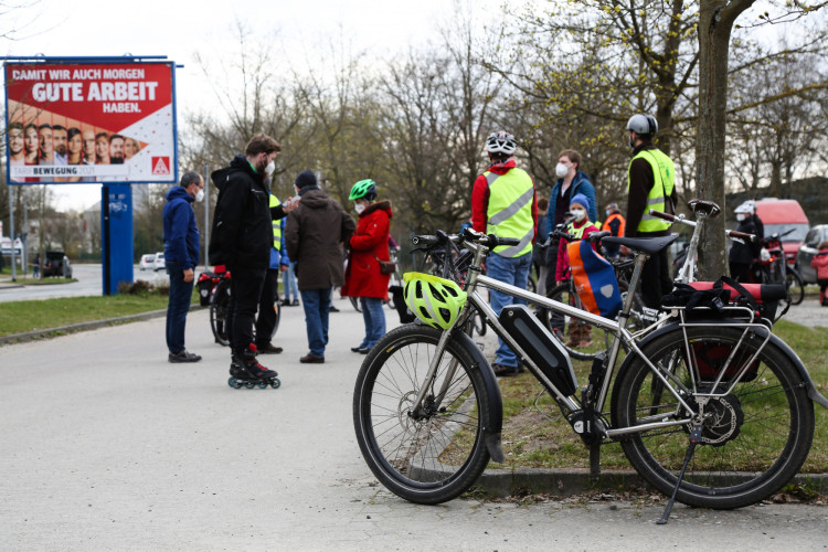 Fahrraddemo: Mehr als 50 Gifhorner radeln für Klimaschutz und bessere Radwege