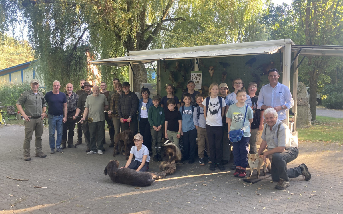 Ferienspaßaktion beim Hegering: Kleines Jägerdiplom für 12 Kinder