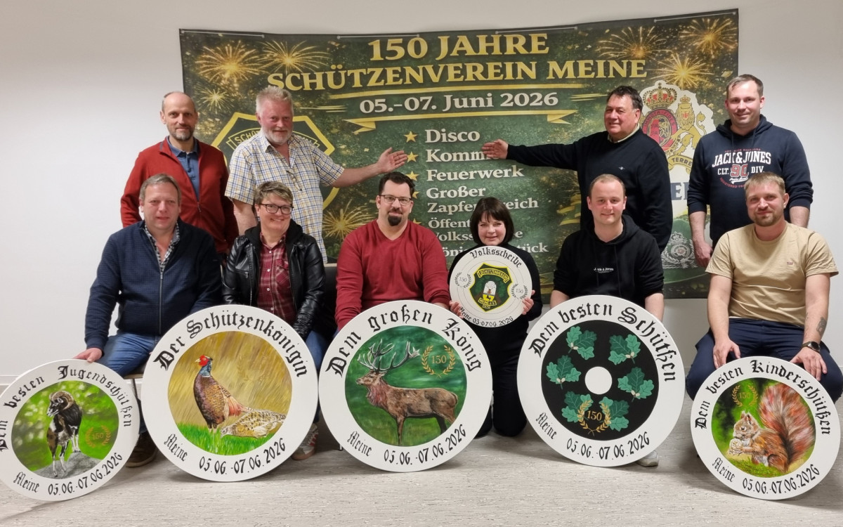 Freitags wird geschossen: Wer holt die Volksscheibe im Jubiläumsjahr der Meiner Schützen?