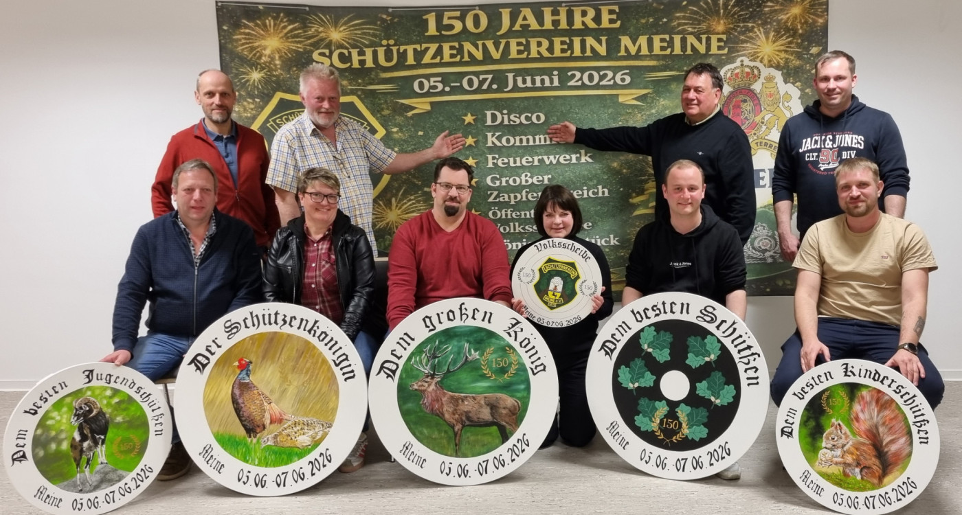 Freitags wird geschossen: Wer holt die Volksscheibe im Jubiläumsjahr der Meiner Schützen?