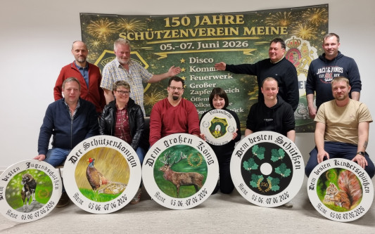 Freitags wird geschossen: Wer holt die Volksscheibe im Jubiläumsjahr der Meiner Schützen?