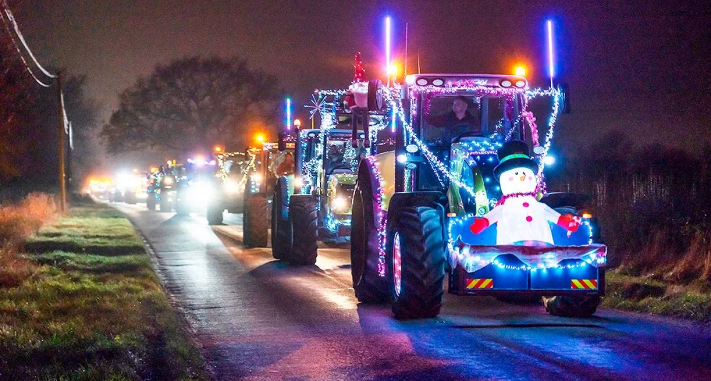 Frohes Tuckern: Leuchtende Weihnachtstrecker sind am Wochenende im Landkreis Gifhorn on Tour