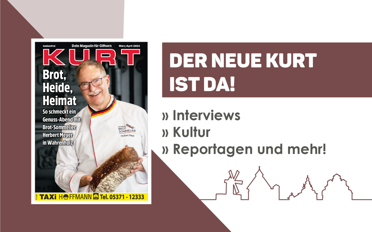 Frühling ist, wenn der neue KURT kommt!