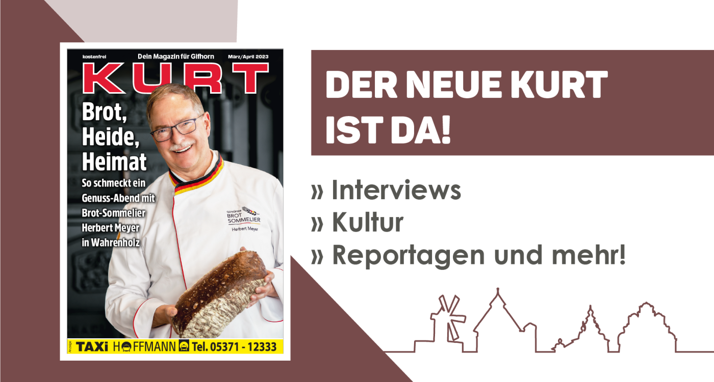 Frühling ist, wenn der neue KURT kommt!