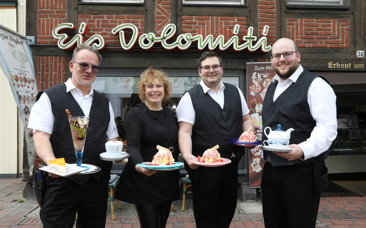 Frühling ist, wenn Dolomiti seine Türen öffnet: 100 sagenhaft leckere Becher und 40 Sorten locken in die Gifhorner Eisdiele