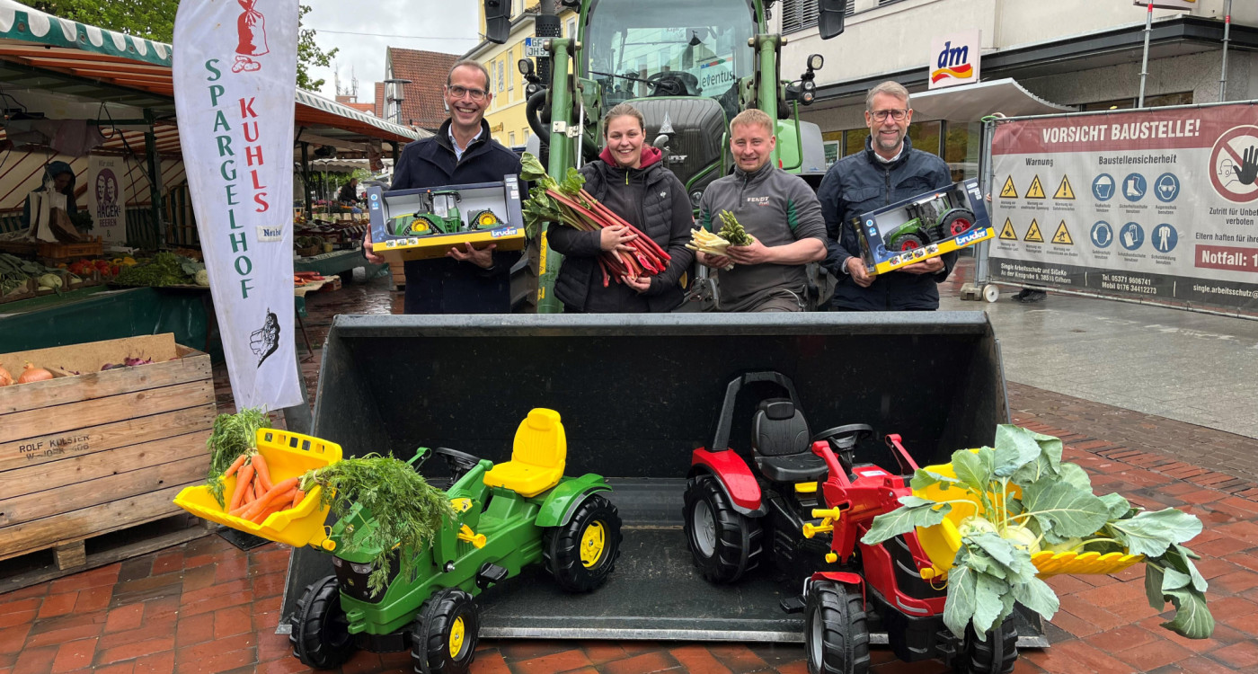 Für einen Tag ist das Dorf der Mittelpunkt der Stadt: Landwirtschaftsmeile öffnet am 4. Mai in der Gifhorner Innenstadt
