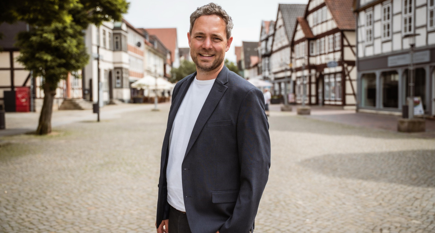 Gemeinsam gestalten statt allein verwalten: Christopher Finck, SPD-Bürgermeisterkandidat für Gifhorn, bringt frische Ideen