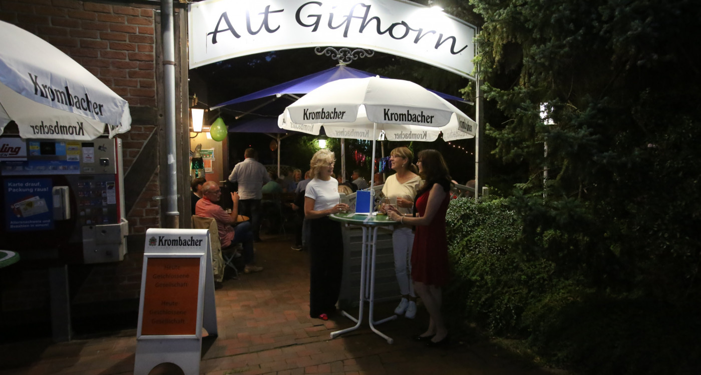Gemütliche Atmosphäre für größere Feste - Das Alt Gifhorn stellt sich für private Festlichkeiten als Party-Ort zur Verfügung