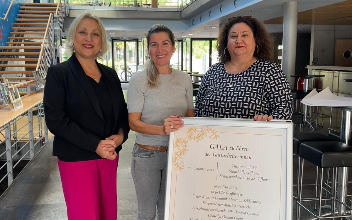 Geschichten erzählen, bevor sie verblassen: 1. Gala für Gastarbeiterinnen steigt am 30. Oktober in der Stadthalle Gifhorn