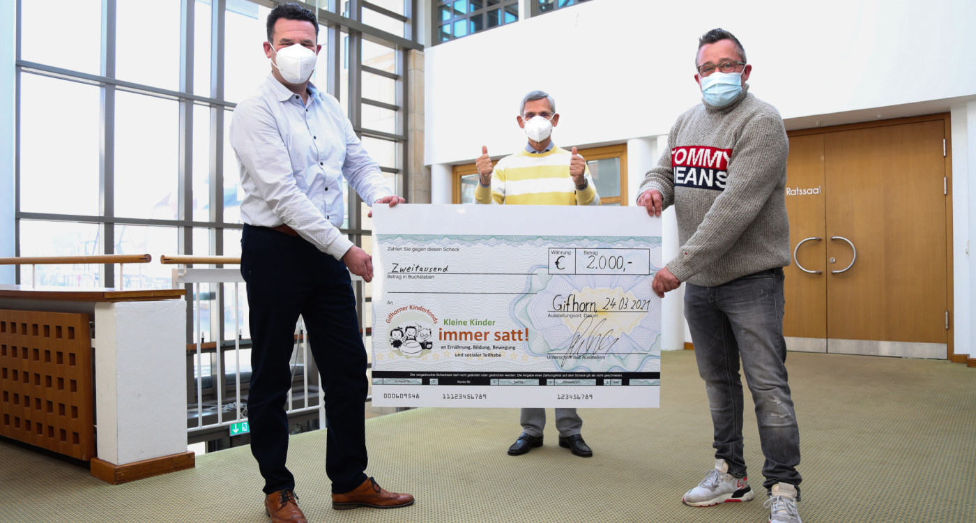Giesecke Catering spendet insgesamt 4000 Euro für Gifhorns Kinder