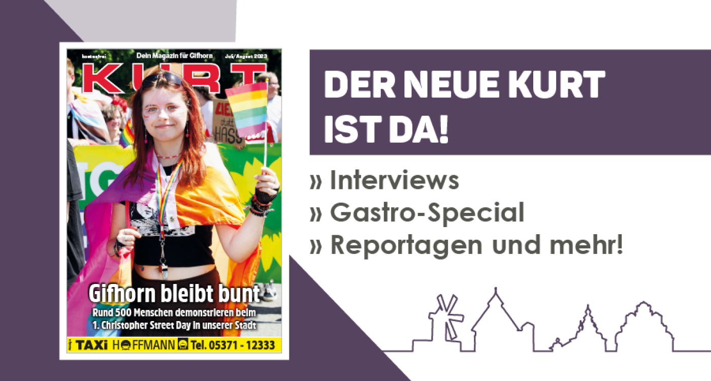 Gifhorn bleibt bunt - und der neue KURT auch!